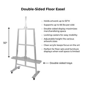 HAMPTONGROVE CLEAR ART EASEL 69 (IN) 6
