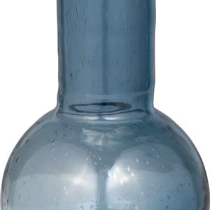 FIONACROSS BLUE GLASS VASE 19 (IN) 5
