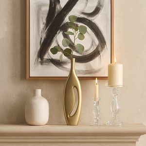 COLVINRUN GOLD VASE 23 (IN) 2