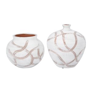 OLIVERWORTH WHITE VASE 7 (IN) 8