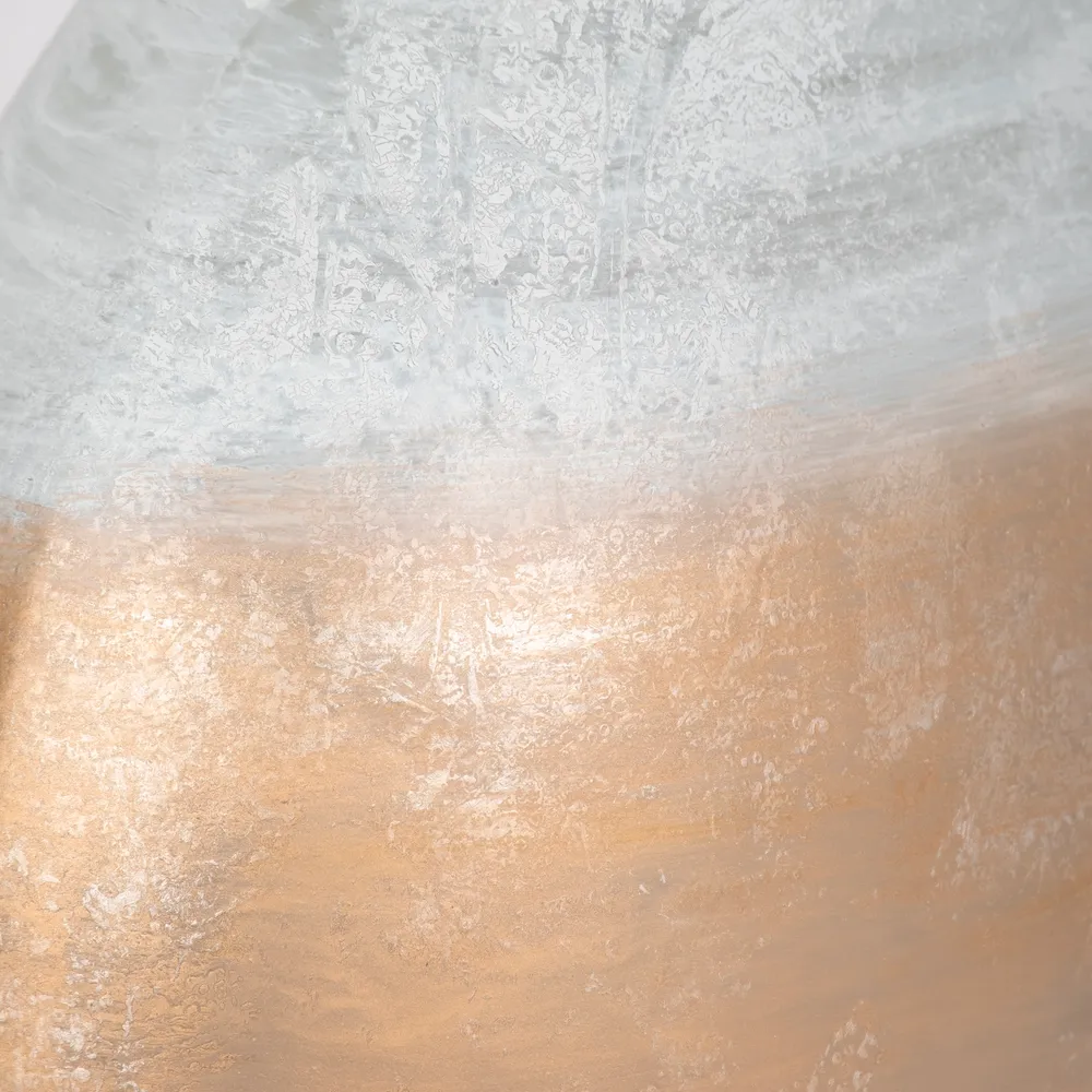 CLAYWORTH WHITE VASE 14 (IN)