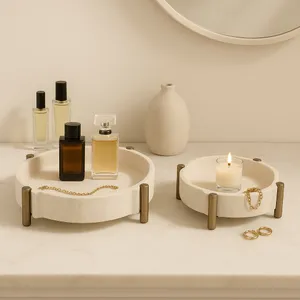 EMMETPORT SET OF 2 BROWN TRAY 4 (IN) 11