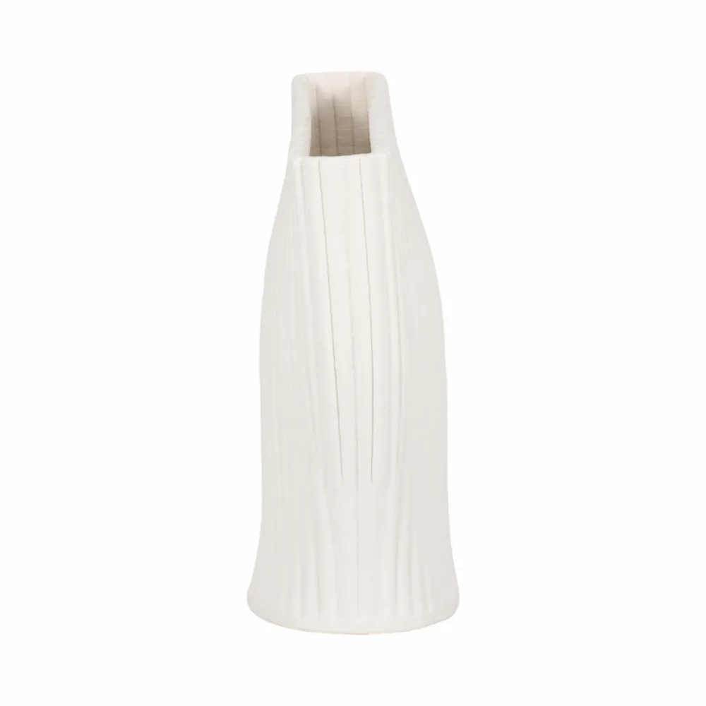 STORMTON IVORY VASE 9 (IN)