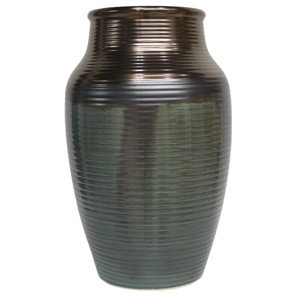 HEDLEYHOLM BRONZE VASE 22 (IN)