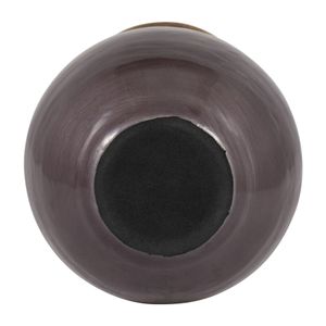 WOODSONBROOK BROWN GLASS VASE 13 (IN) 7