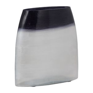 BISHOPFIELD BLUE GLASS VASE 11 (IN) 3