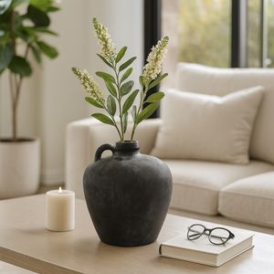 PAXTONHOLM BLACK VASE 10 (IN) 2