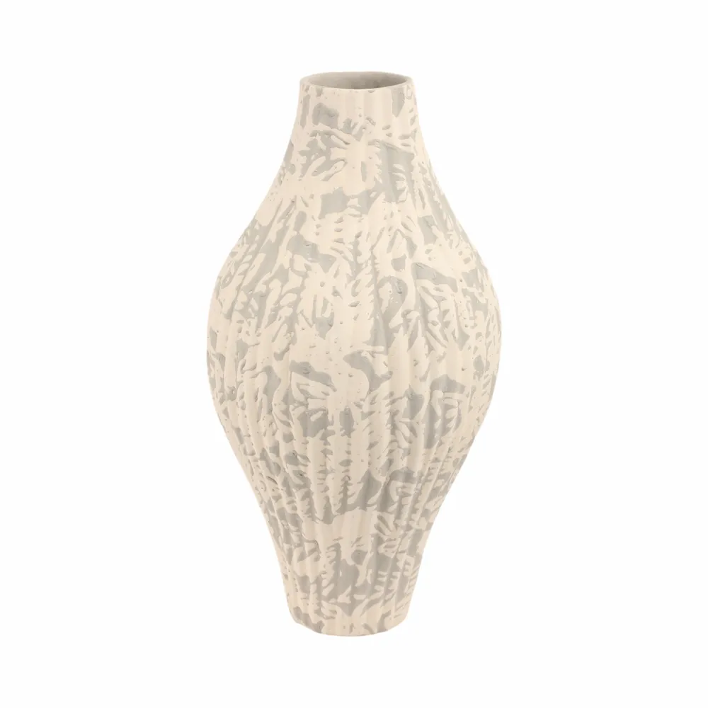 DANFORTHPARK GRAY VASE 14 (IN)