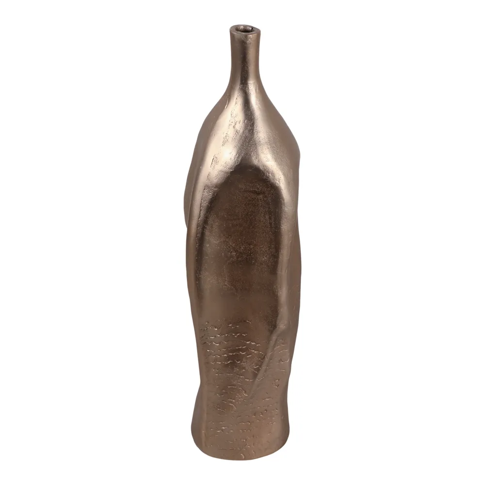 SAGEBEACH GOLD VASE 24 (IN)