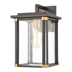 Vincentown 14'' High 1-Light Outdoor Sconce - Matte Black 1