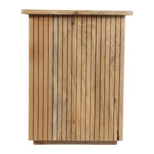 LOCHROSE BROWN TABLE 20 (IN) 5
