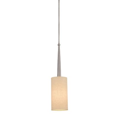 Allure 6'' Wide 1-Light Mini Pendant - Brushed Nickel