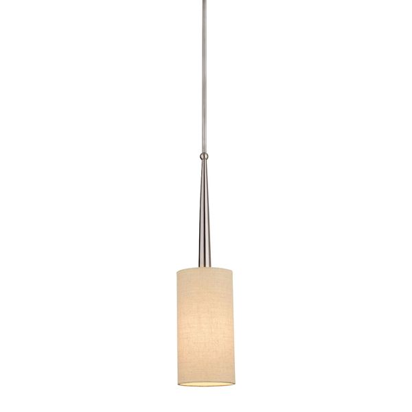 Allure 6'' Wide 1-Light Mini Pendant - Brushed Nickel
