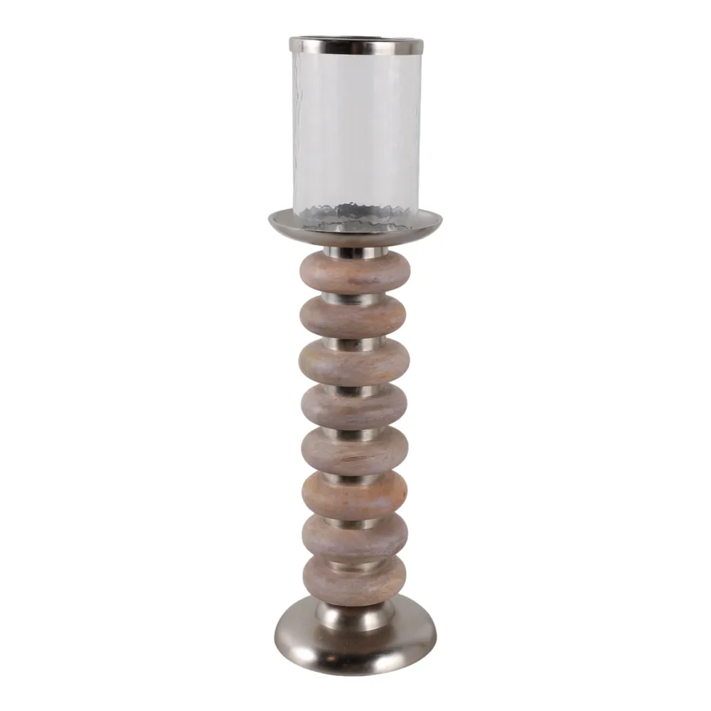 CULLENLAND TAN CANDLE HOLDER 20 (IN)