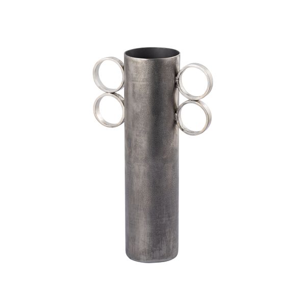 Cirq Vase - Small Antique Nickel