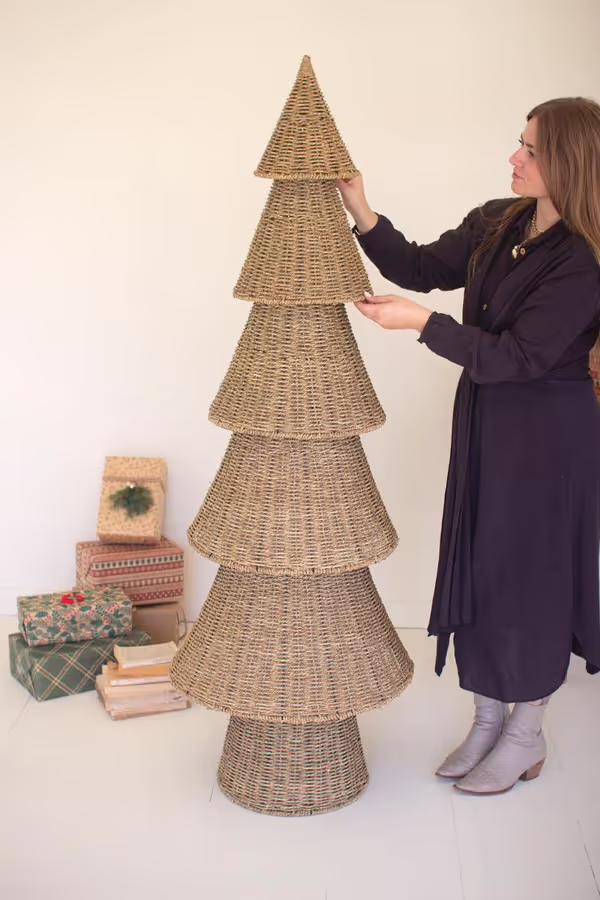 Woven Vine Christmas Tree