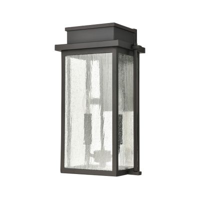 Braddock 17″ High 2-Light Outdoor Sconce - Architectural Bronze
