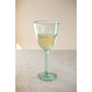Clear Wine Glass 2