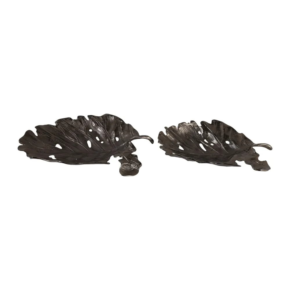 DECLANLAKE SET OF 2 BRONZE BOWLS 4 (IN)