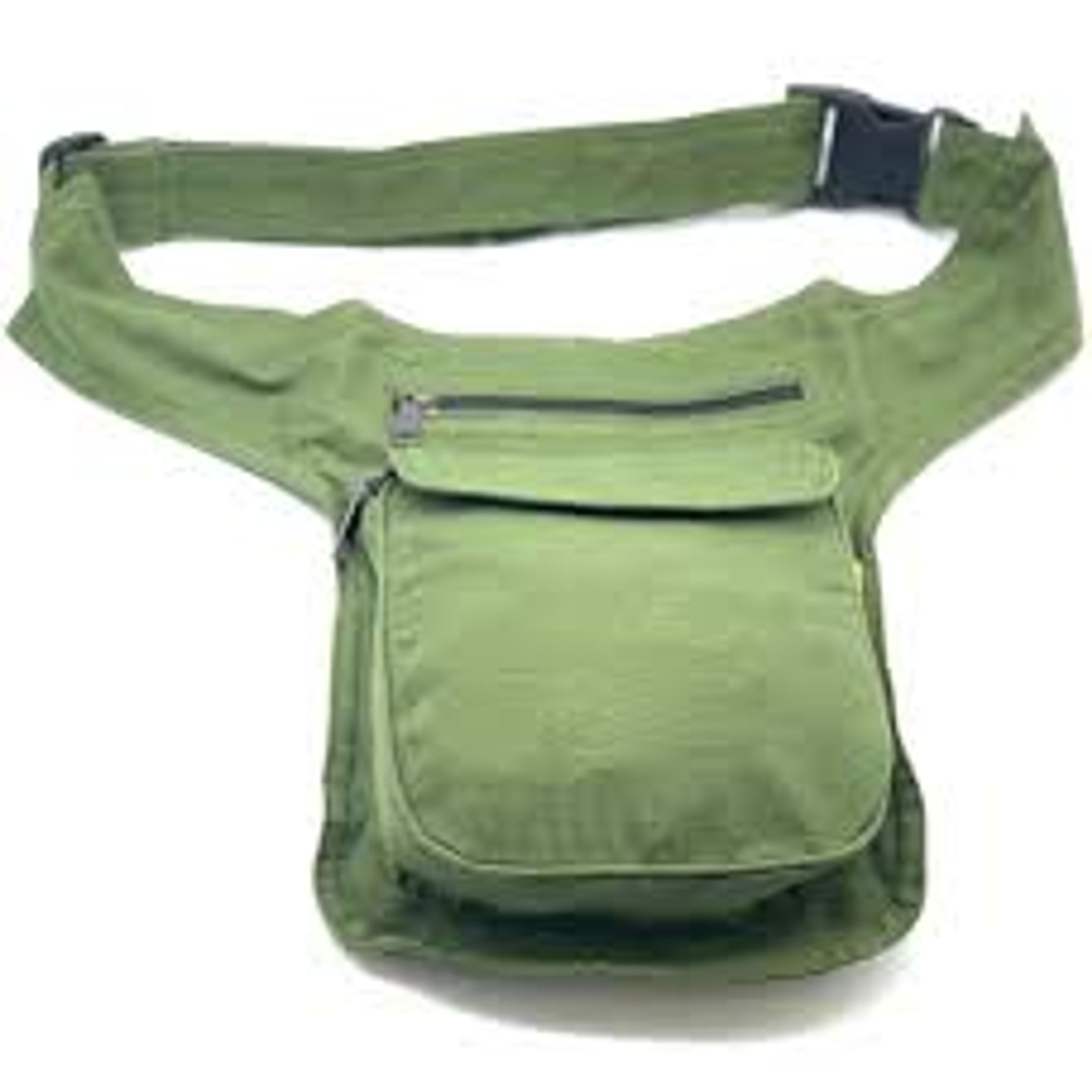 REPEAT MOOSE CANVAS HIP BAG - ASST
