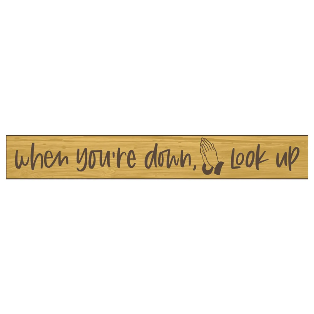 24" USA WHEN YOU'RE DOWN LOOK UP