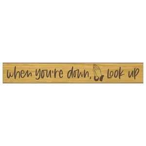 24" USA WHEN YOU'RE DOWN LOOK UP 1