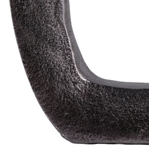 BREWERBROOK BLACK VASE 8 (IN) 8