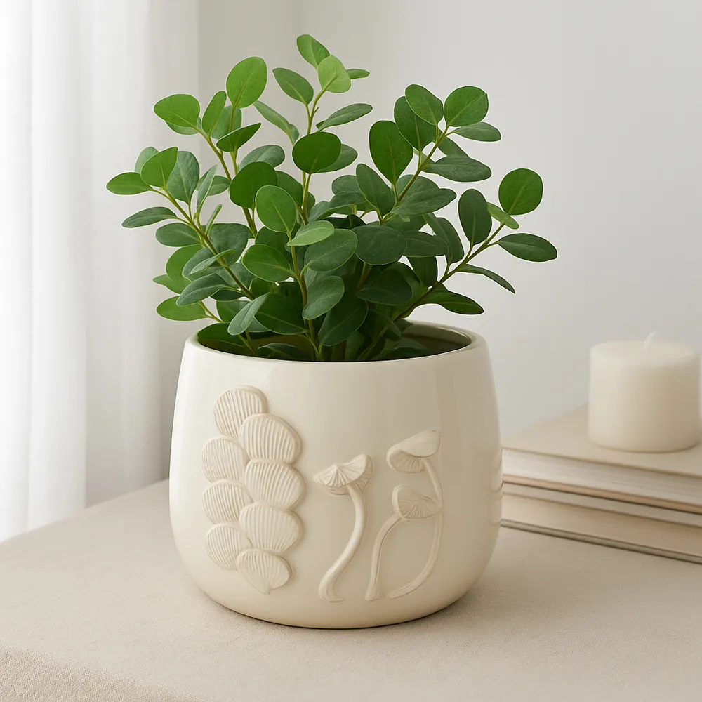 ELLERYSTONE IVORY PLANTER 7 (IN)