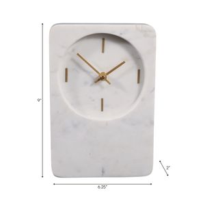 GLENNROSE WHITE CLOCK 9 (IN) 9