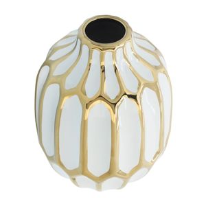 CALVINHAM WHITE VASE 8 (IN) 4