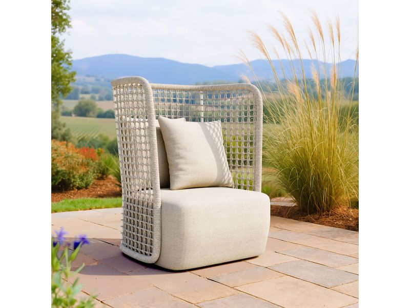 Hudu Accent Chair Beige 2