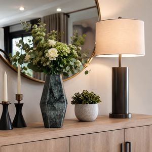 EASTONBURN GREEN VASE 12 (IN) 9