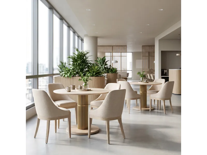Calmo Dining Chair Beige 9