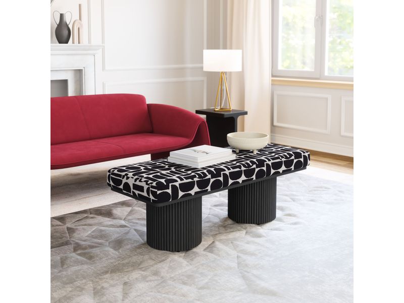 Botoia Bench Black & White 2
