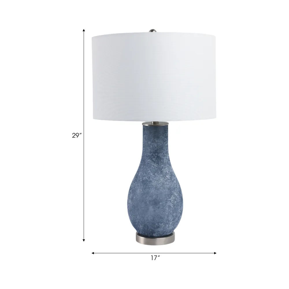 BAKERLEY BLUE LAMP 29 (IN)