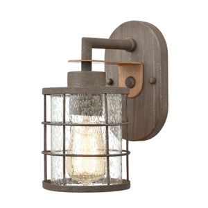 Gilbert 11'' High 1-Light Sconce - Rusted Coffee 1