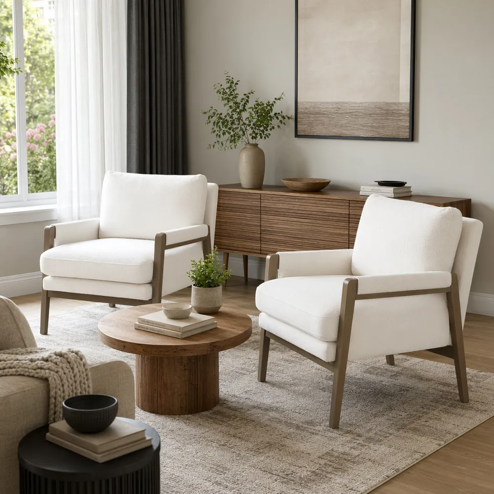 COLVINOAK IVORY CHAIR 33 (IN)