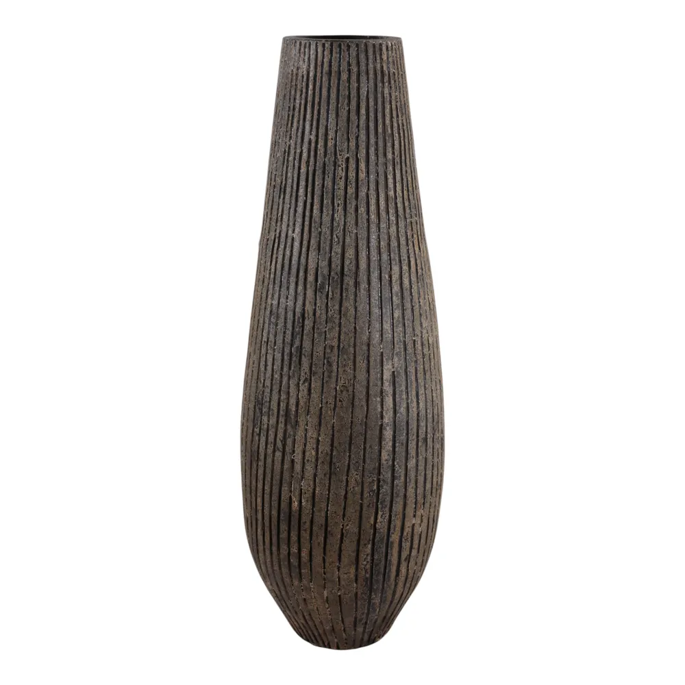 BRAMFORD BLACK VASE 39 (IN)