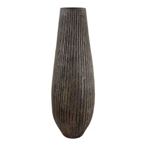 BRAMFORD BLACK VASE 39 (IN) 1