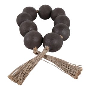 HAWLEYHAVEN BROWN BEAD 4 (IN) 3