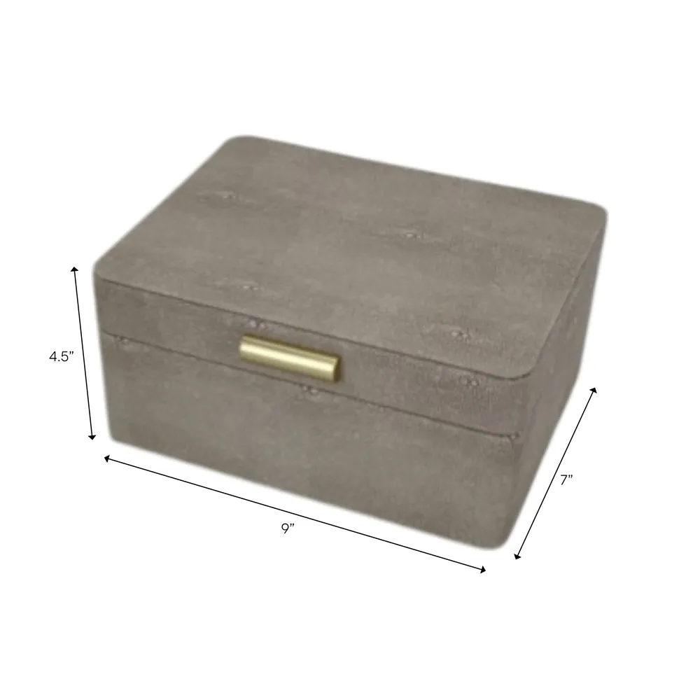 WADEWICK IVORY JEWELRY BOX 5 (IN)