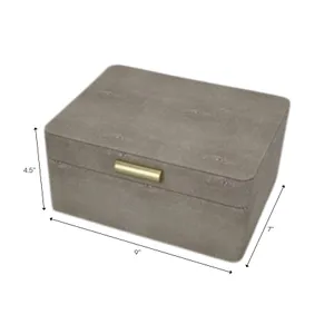 WADEWICK IVORY JEWELRY BOX 5 (IN) 10