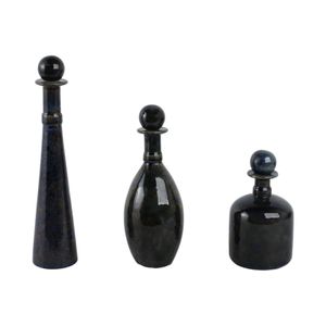 GARFIELDHOLM SET OF 3 BLUE VASES 15 (IN) 5