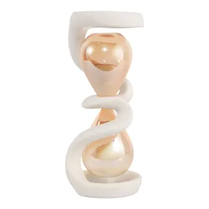TESSSIDE WHITE HOURGLASS 13 (IN) 3