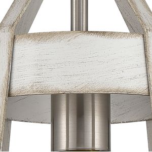 Brigantine 7'' Wide 1-Light Mini Pendant - Satin Nickel 3