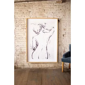 Framed Nude Print 1