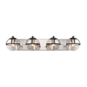 Davenay 31'' Wide 4-Light Vanity Light - Satin Nickel 1
