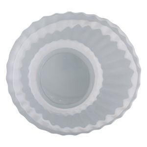 AXELBURN WHITE GLASS VASE 14 (IN) 7