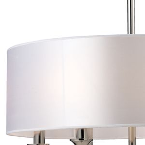 Pembroke 24'' Wide 6-Light Chandelier - Polished Nickel 2