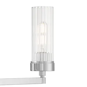 Lida 14'' Wide 2-Light Vanity Light - Chrome 4